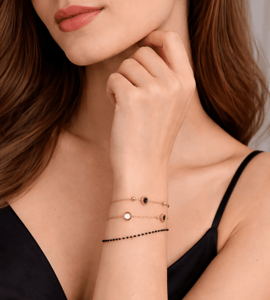 Onyx Stone Bracelet - Mireva Jewelry