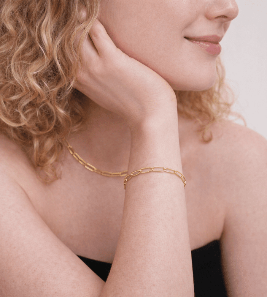 Paperclip Bracelet - Mireva Jewelry