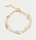 Pearl Layered Bracelet - Mireva Jewelry