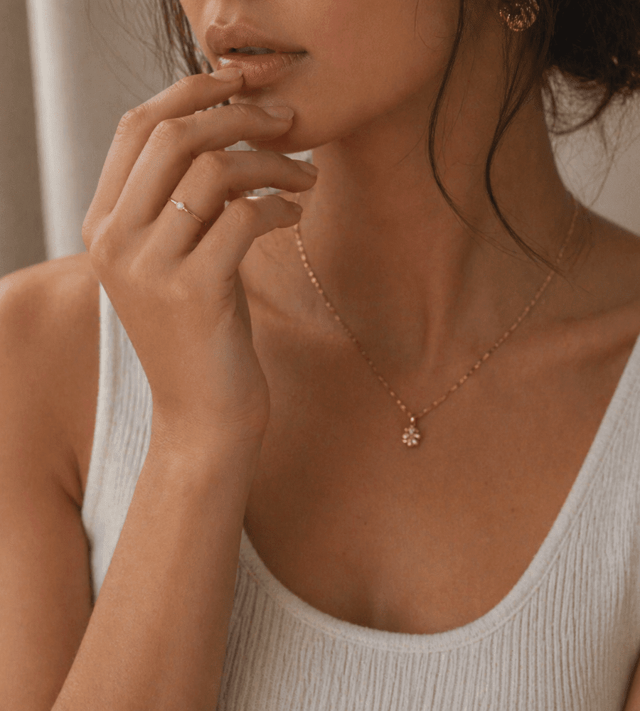 Pearl Stacking Ring - Mireva Jewelry