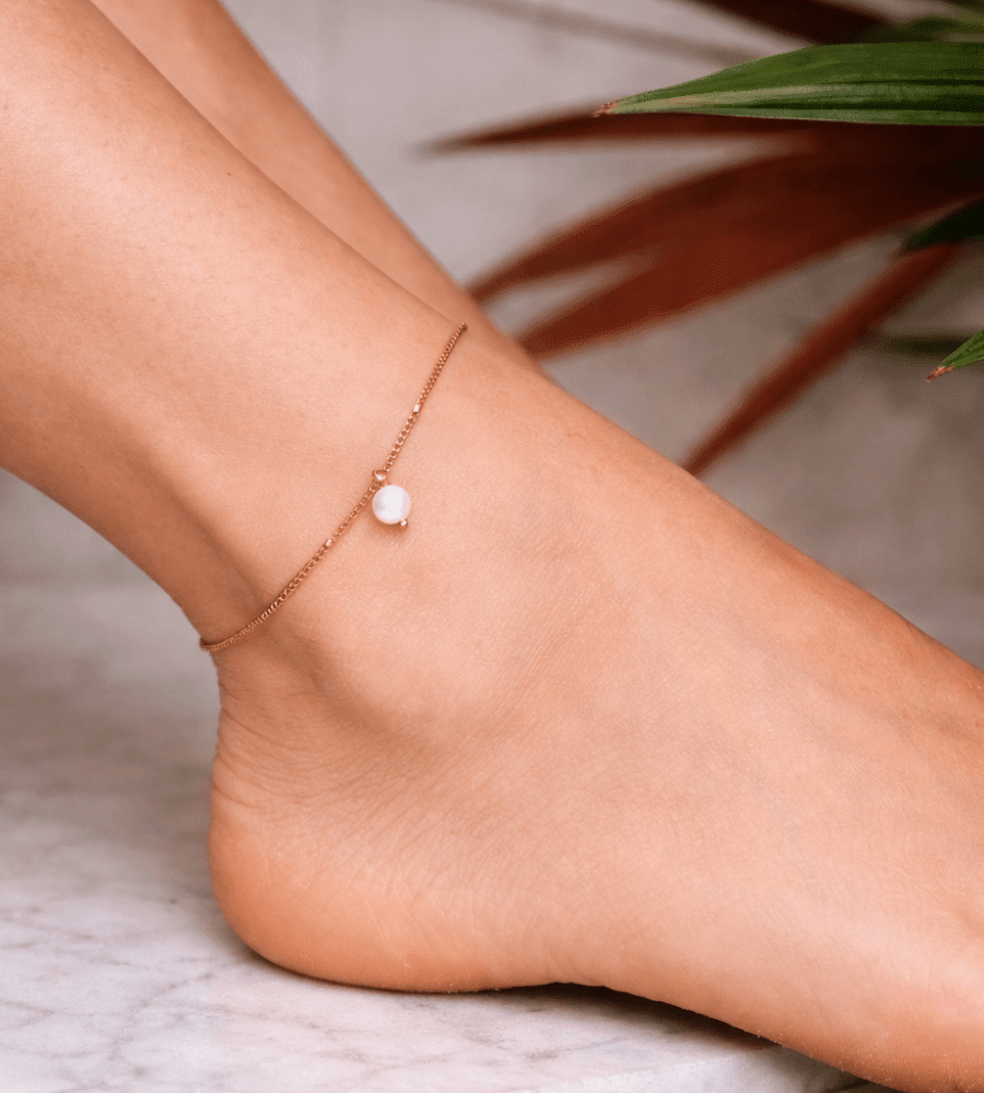 Pearly Anklet - Mireva Jewelry