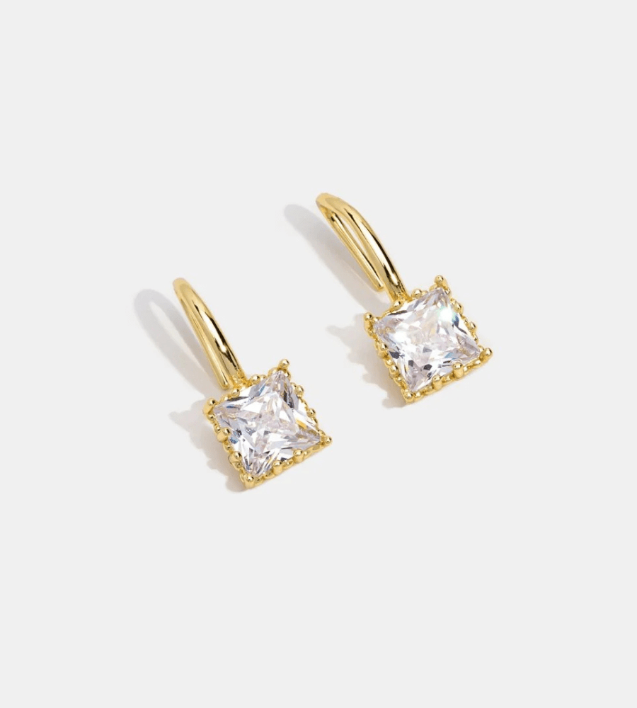 Piper Crystal Drop Earrings - Mireva Jewelry
