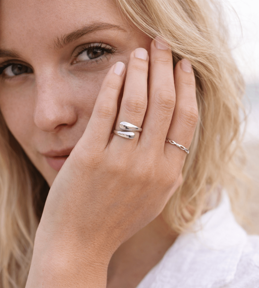 Raven Wrap Ring - Mireva Jewelry