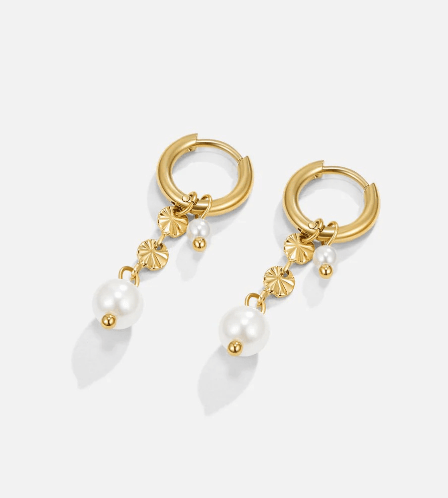 Rini Pearl Earrings - Mireva Jewelry