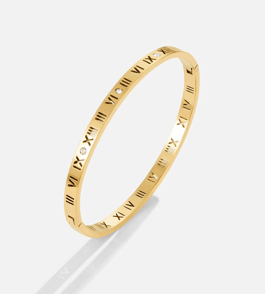 Roman Bangle - Mireva Jewelry