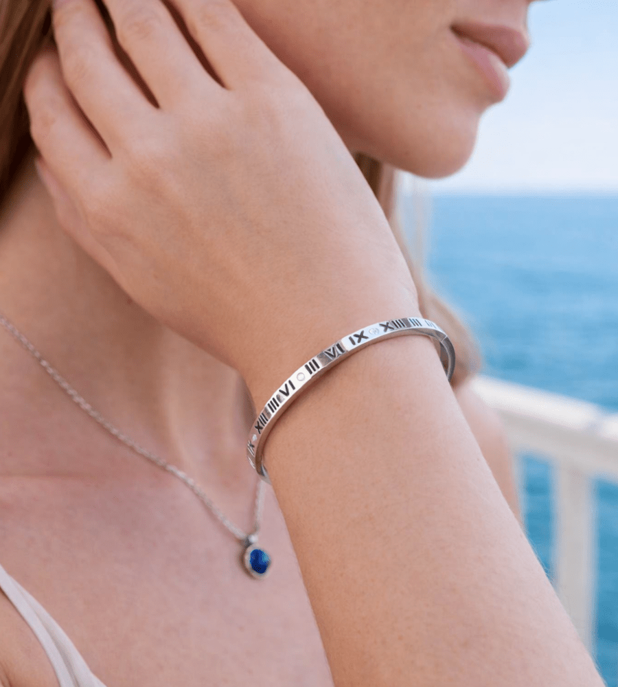 Roman Bangle - Mireva Jewelry