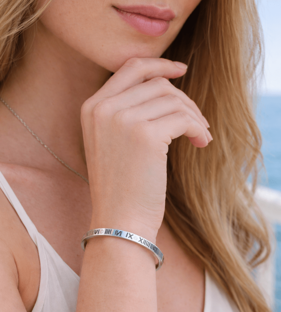 Roman Bangle - Mireva Jewelry