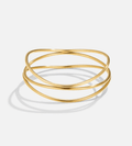 Sabrina Layered Bangle - Mireva Jewelry