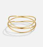 Sabrina Layered Bangle - Mireva Jewelry