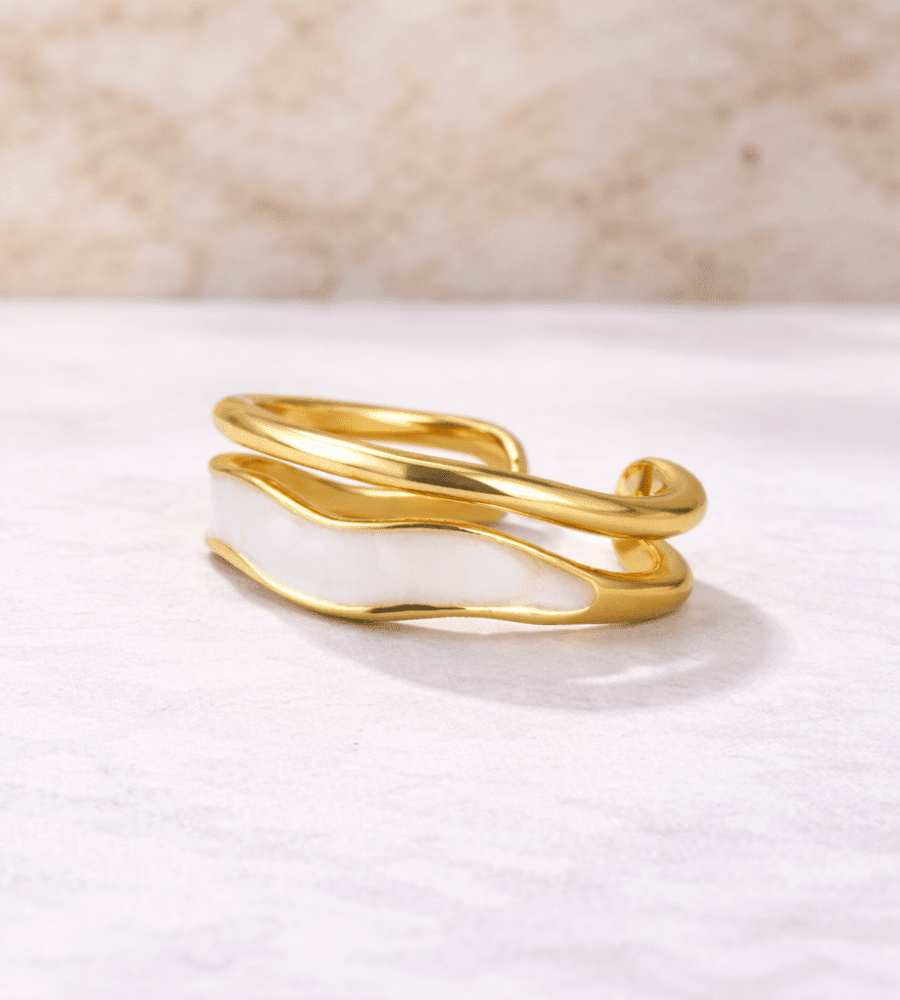 Sahara Layered Ring - Mireva Jewelry