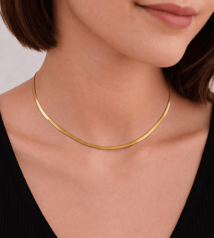 Sarya Snake Necklace - Mireva Jewelry