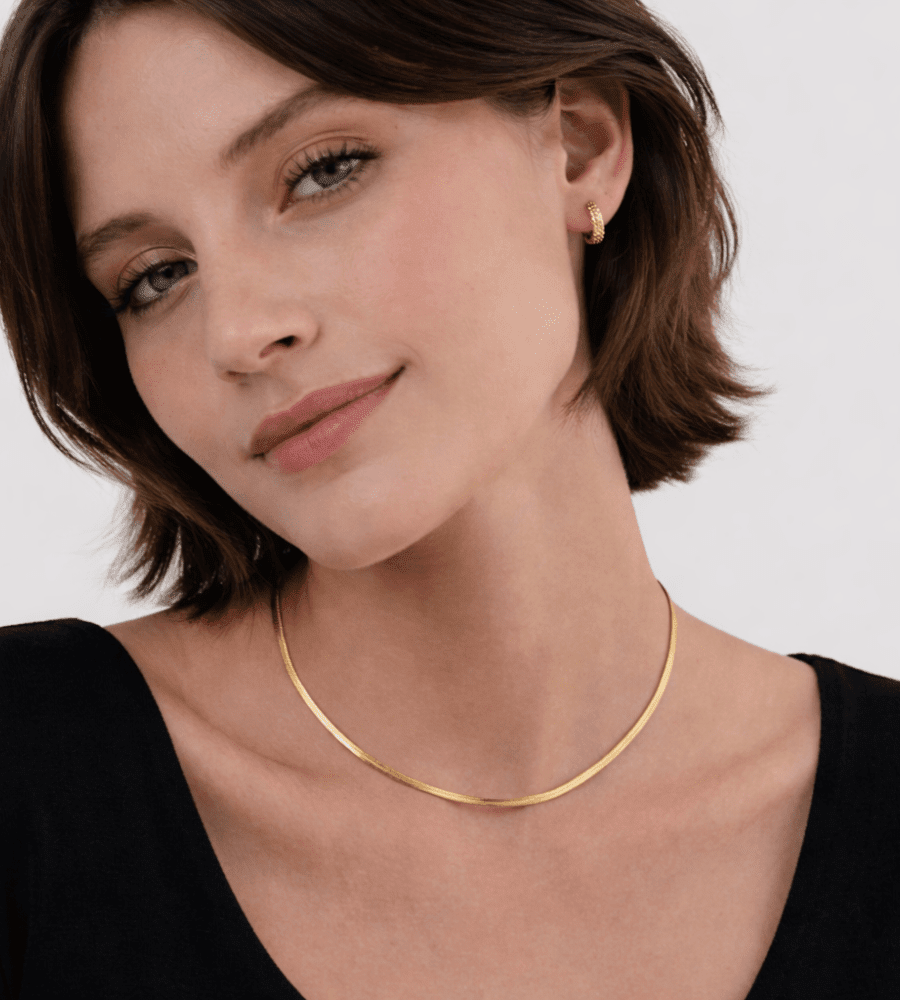 Sarya Snake Necklace - Mireva Jewelry