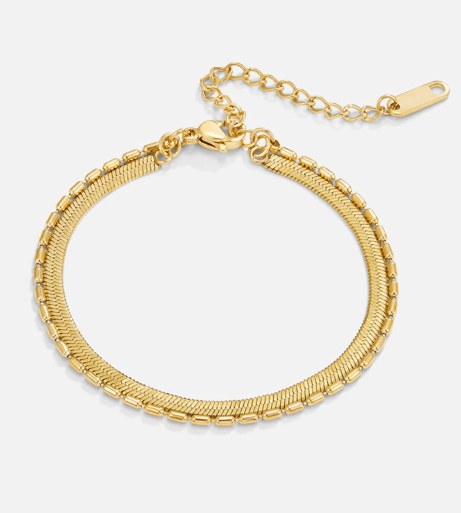 Selene Snake Bracelet - Mireva Jewelry