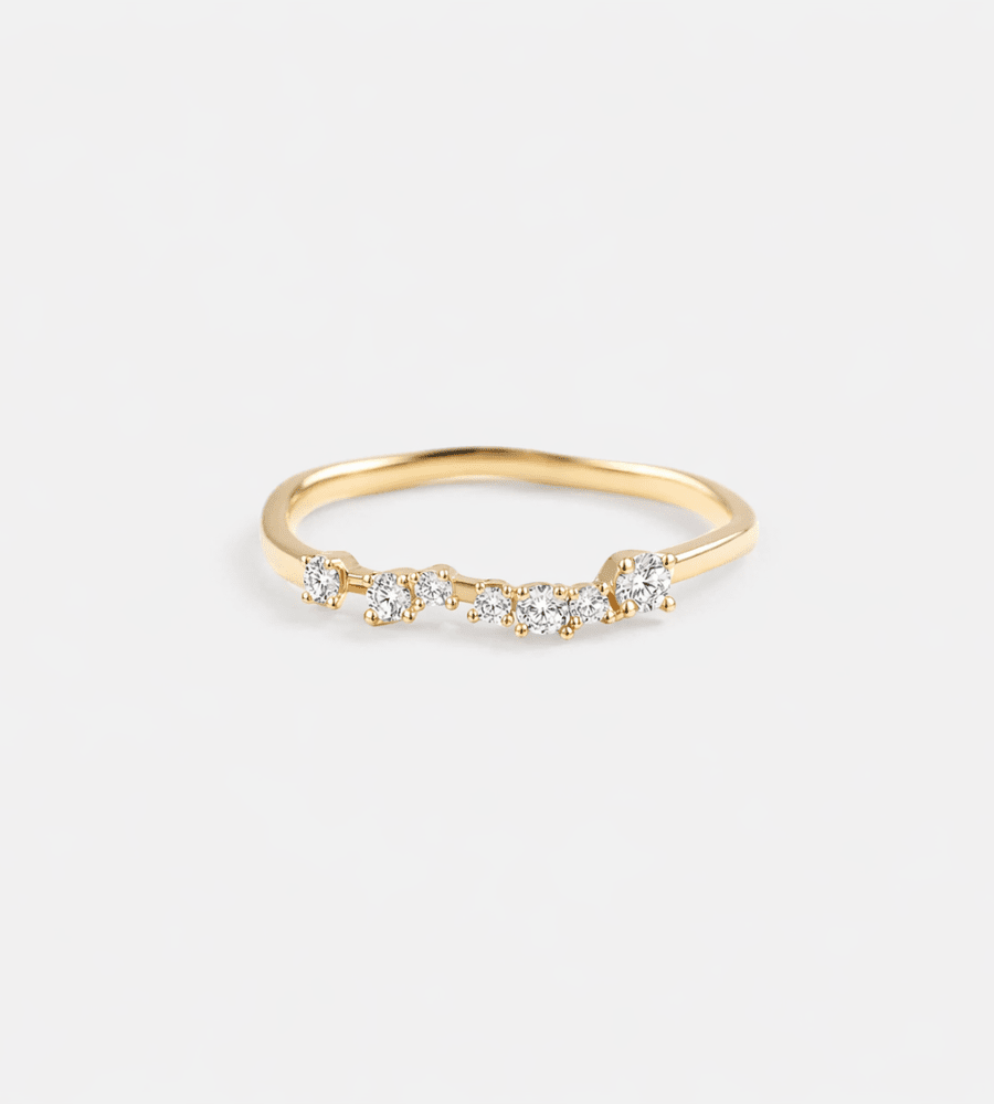 Shimmer Diamond Ring - Mireva Jewelry