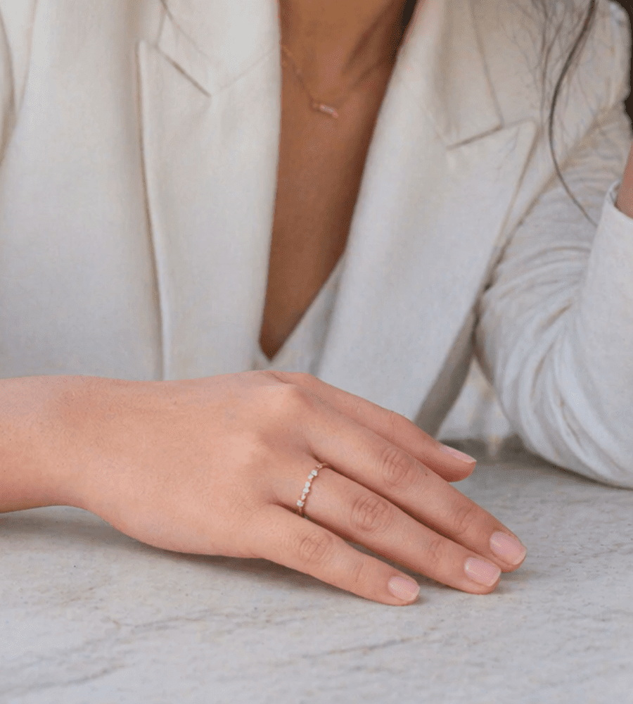 Shimmer Diamond Ring - Mireva Jewelry