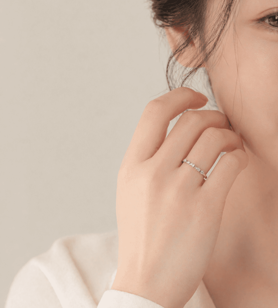 Shimmer Diamond Ring - Mireva Jewelry