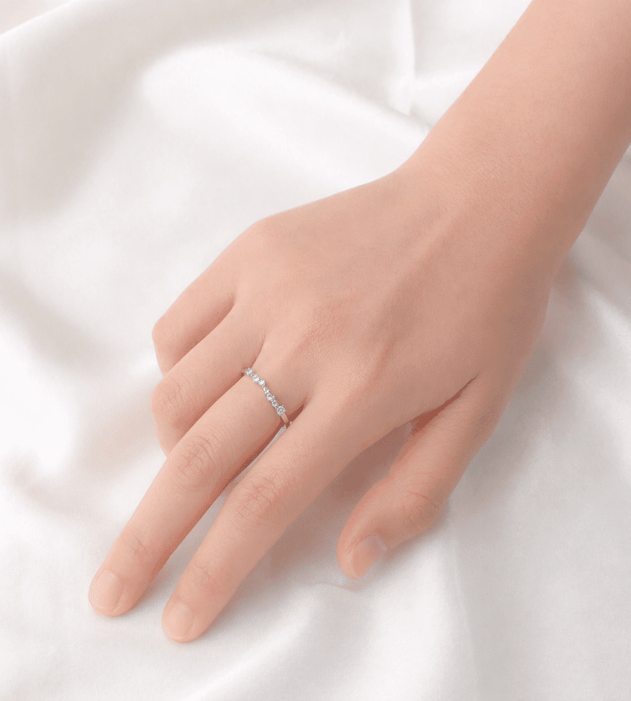 Shimmer Diamond Ring - Mireva Jewelry
