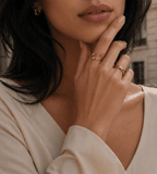 Signature Name and Birthstone Ring - Mireva Jewelry