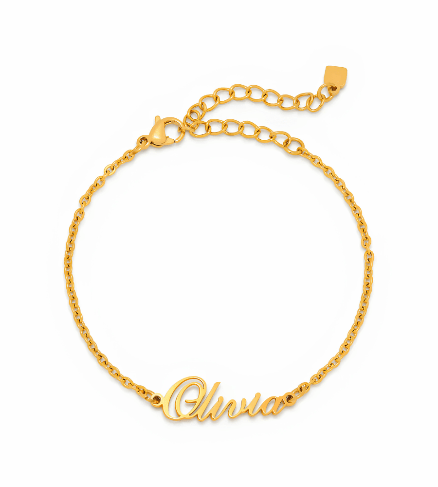 Signature Name Bracelet - Mireva Jewelry
