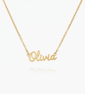 Signature Name Necklace - Mireva Jewelry