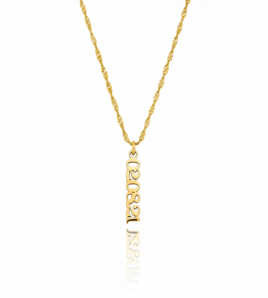 Singapore Name Necklace - Mireva Jewelry
