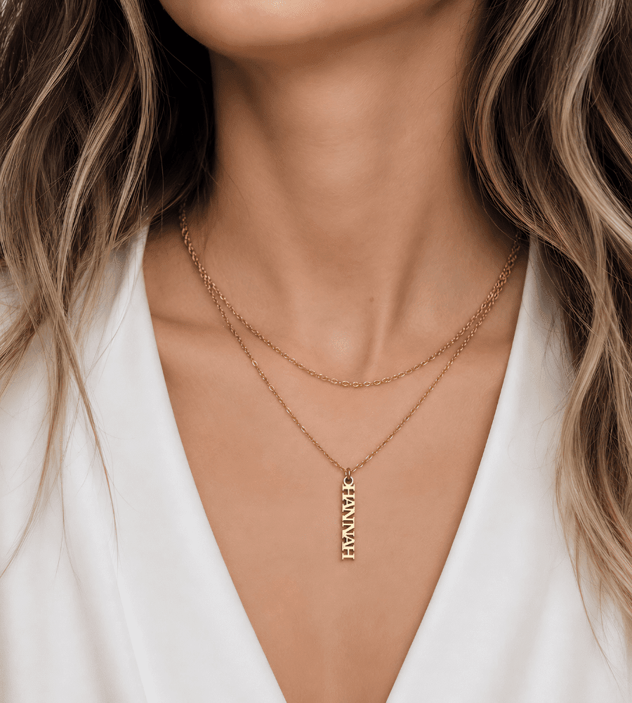 Singapore Name Necklace - Mireva Jewelry
