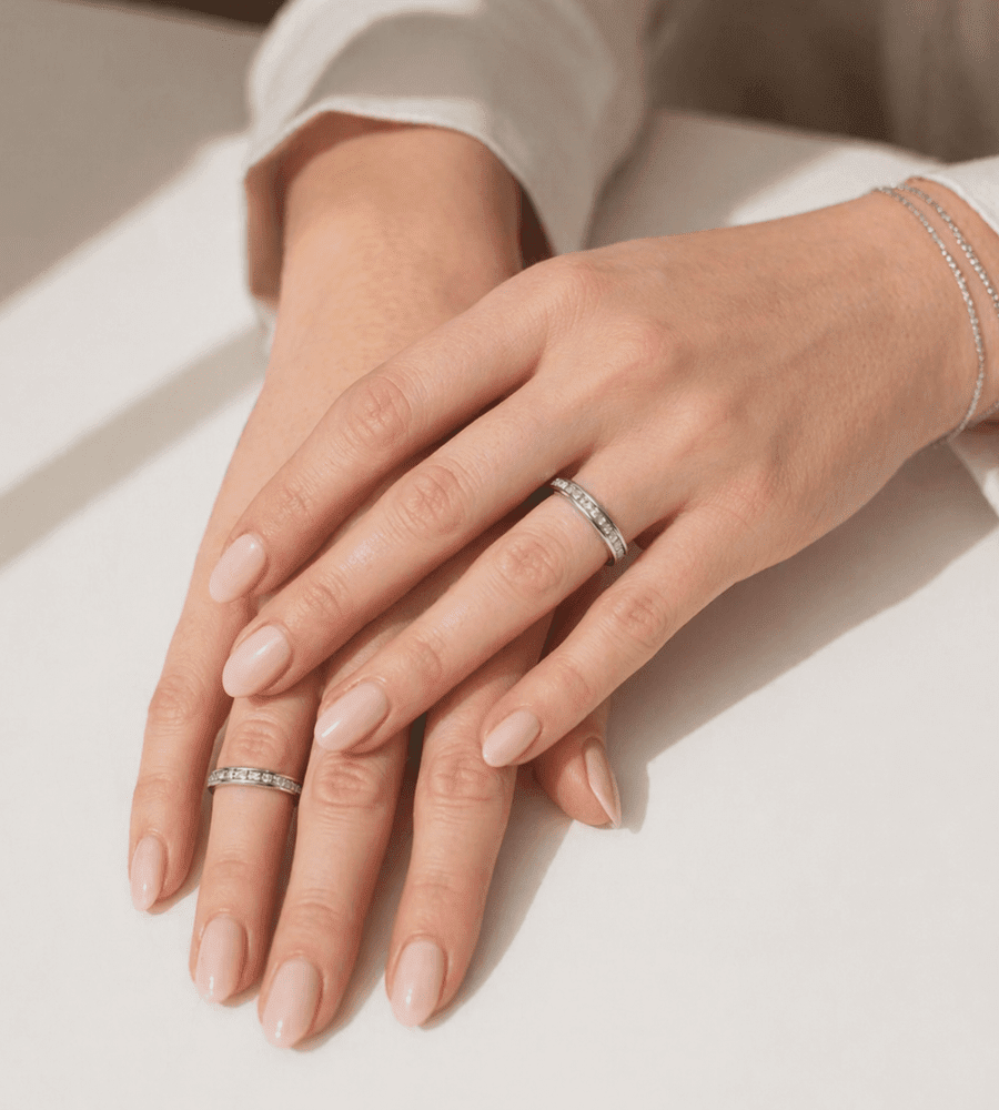 Spinning Crystal Ring - Mireva Jewelry