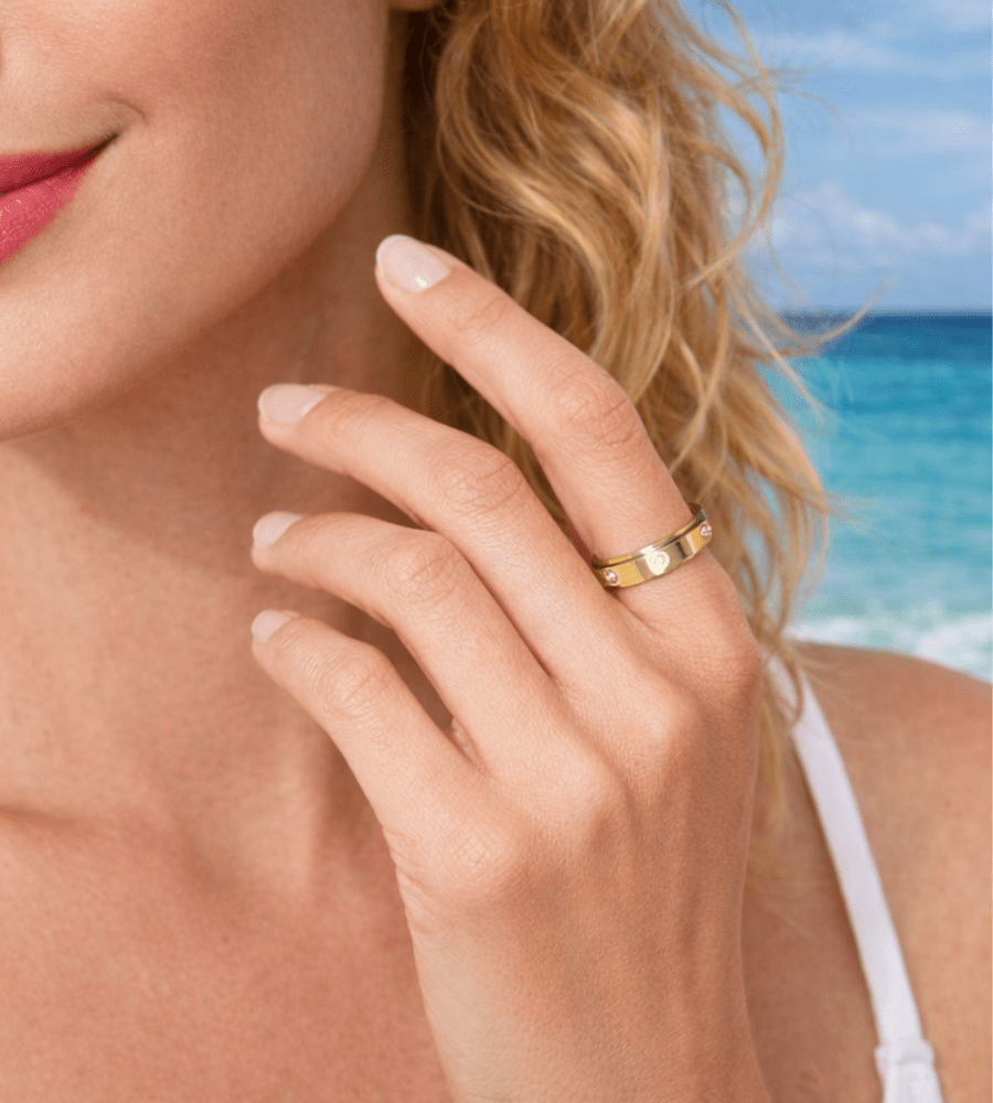 Spins Love Ring - Mireva Jewelry