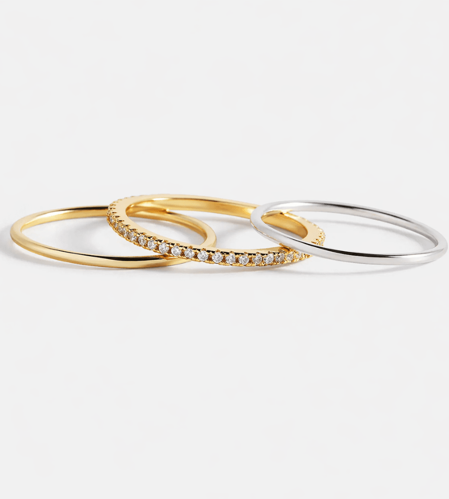 Stacking Ring Set - Mireva Jewelry
