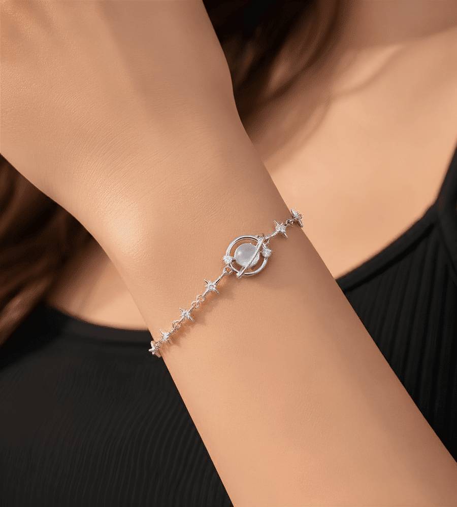 Star & Moon Bracelet - Mireva Jewelry