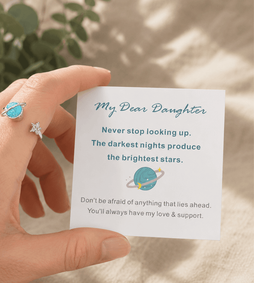 Star Moon Daughter Ring - Mireva Jewelry