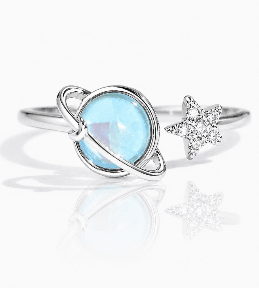 Star Moon Daughter Ring - Mireva Jewelry