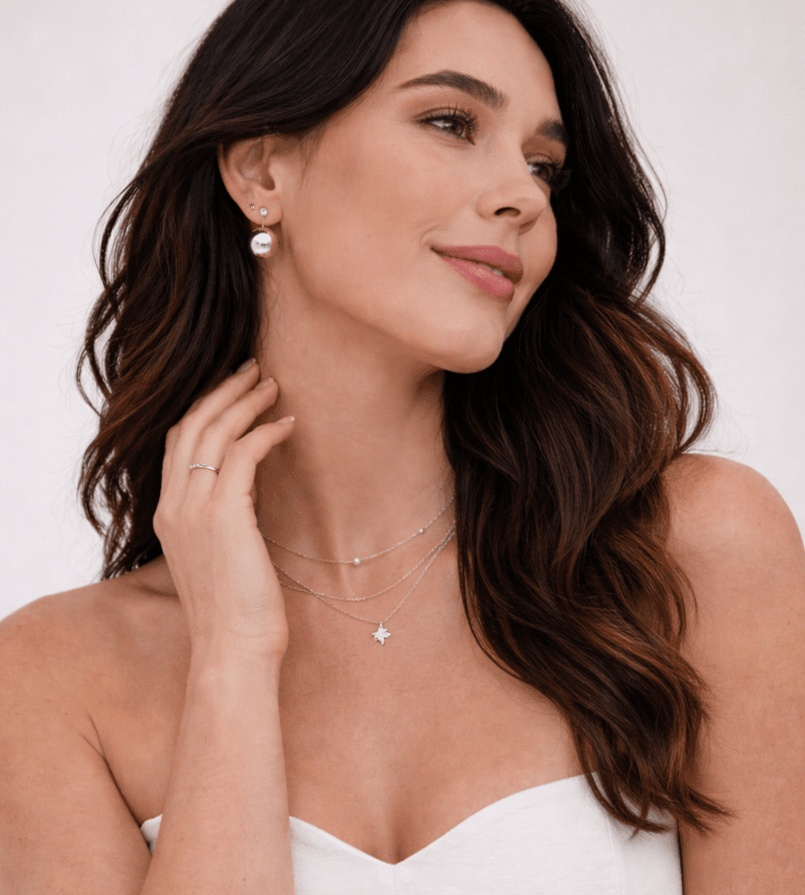 Star Pearl Necklace - Mireva Jewelry