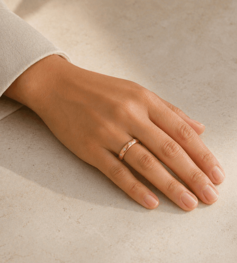 Star Stacking Ring - Mireva Jewelry