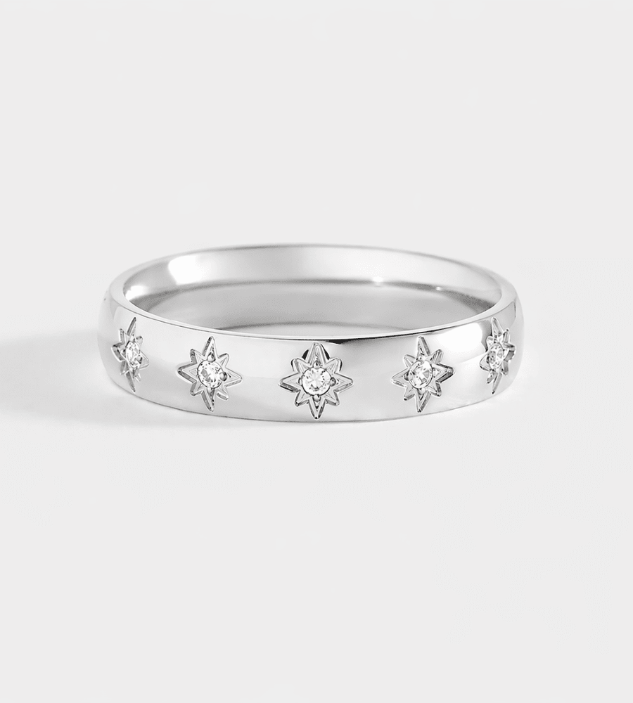 Star Stacking Ring - Mireva Jewelry
