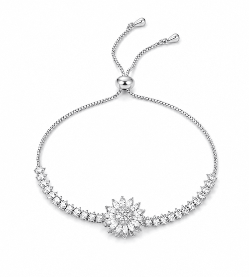 Sunflower Charm Bracelet - Mireva Jewelry