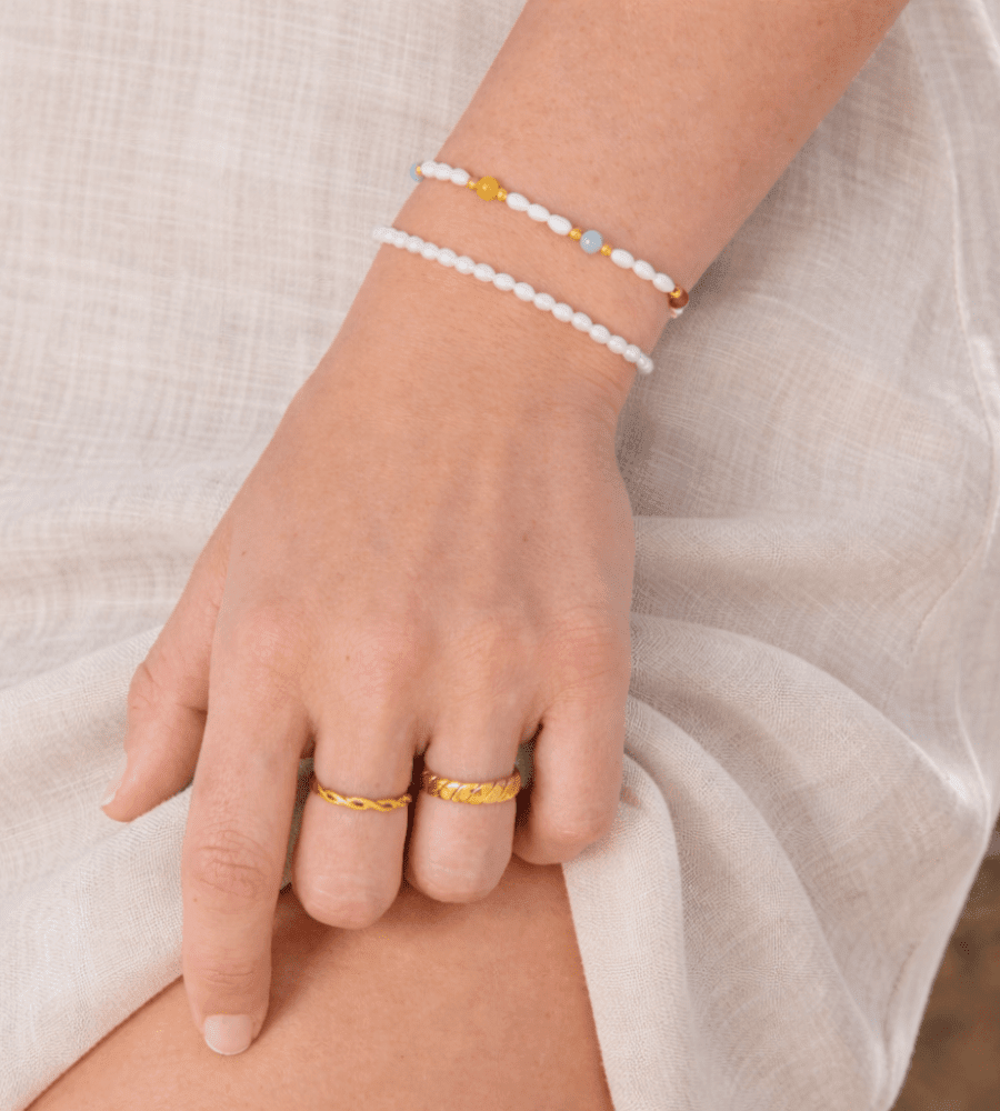 Temi Pearl Bracelet - Mireva Jewelry