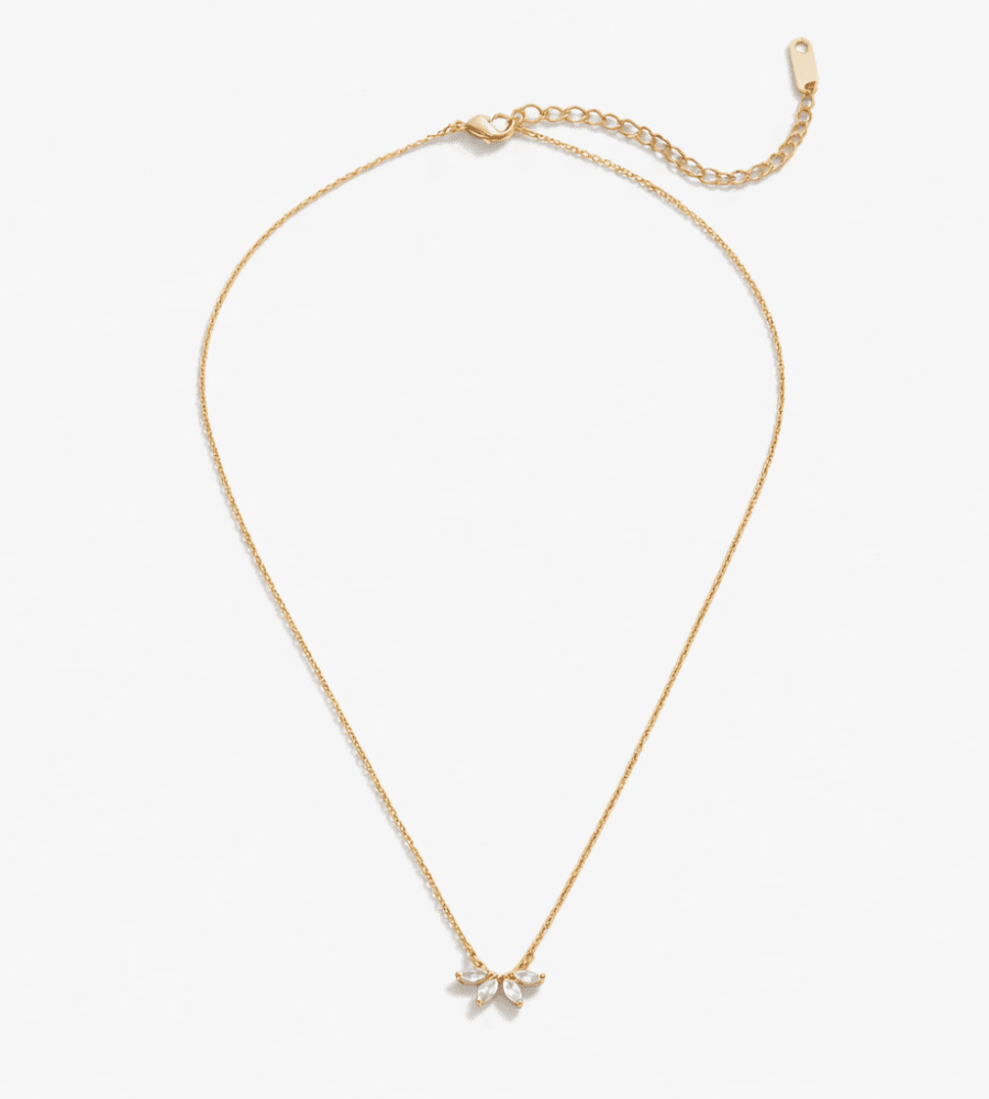 Tiffany Leaf Necklace - Mireva Jewelry