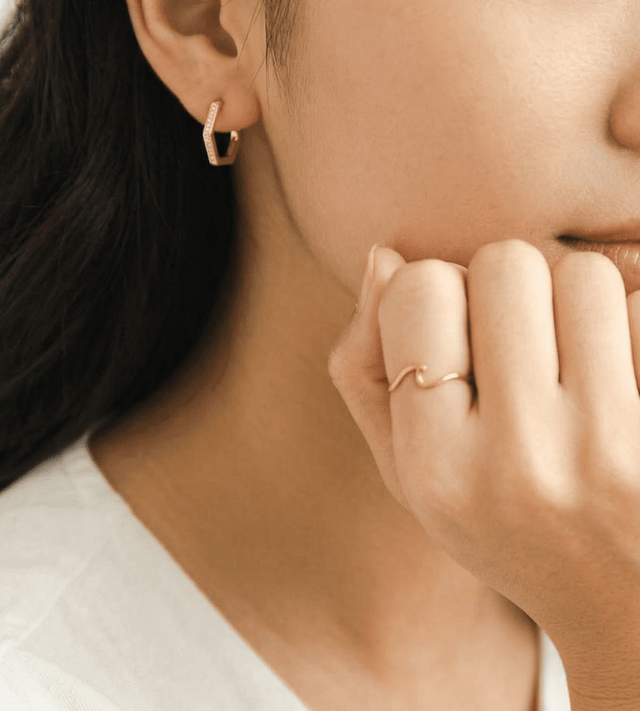 Tina Stack Ring - Mireva Jewelry