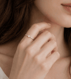 Tiny Diamond Ring - Mireva Jewelry