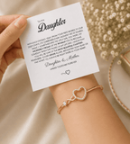 To My Daughter Infinity Charm Bracelet - Mireva Jewelry