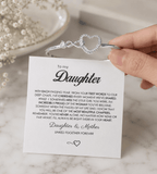 To My Daughter Infinity Charm Bracelet - Mireva Jewelry