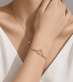 To My Daughter Infinity Charm Bracelet - Mireva Jewelry