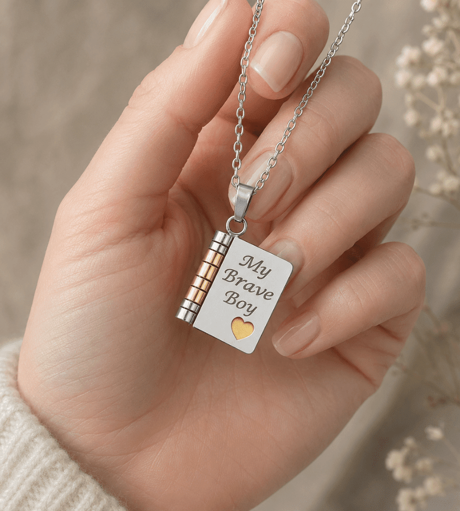 To My Grandson Necklace Necklaces Mireva Jewelry 