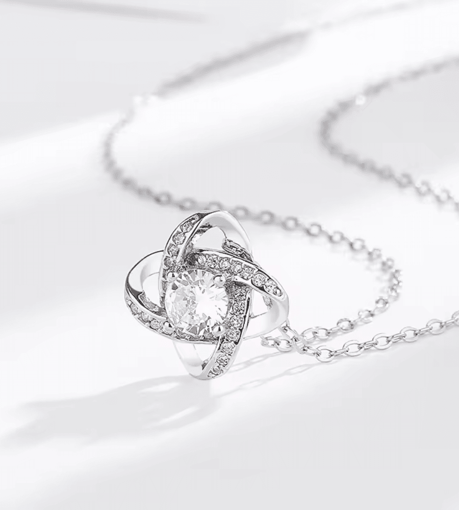 To My Mom Forever Your Little Boy Necklace - Mireva Jewelry