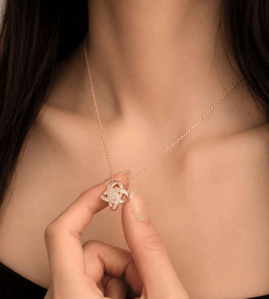To My Mom Forever Your Little Boy Necklace - Mireva Jewelry