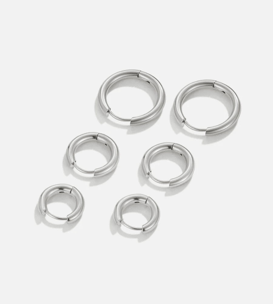 Trio Hoop Sets - Mireva Jewelry