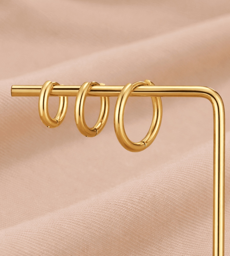 Trio Hoop Sets - Mireva Jewelry