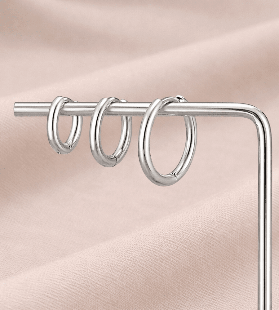 Trio Hoop Sets - Mireva Jewelry