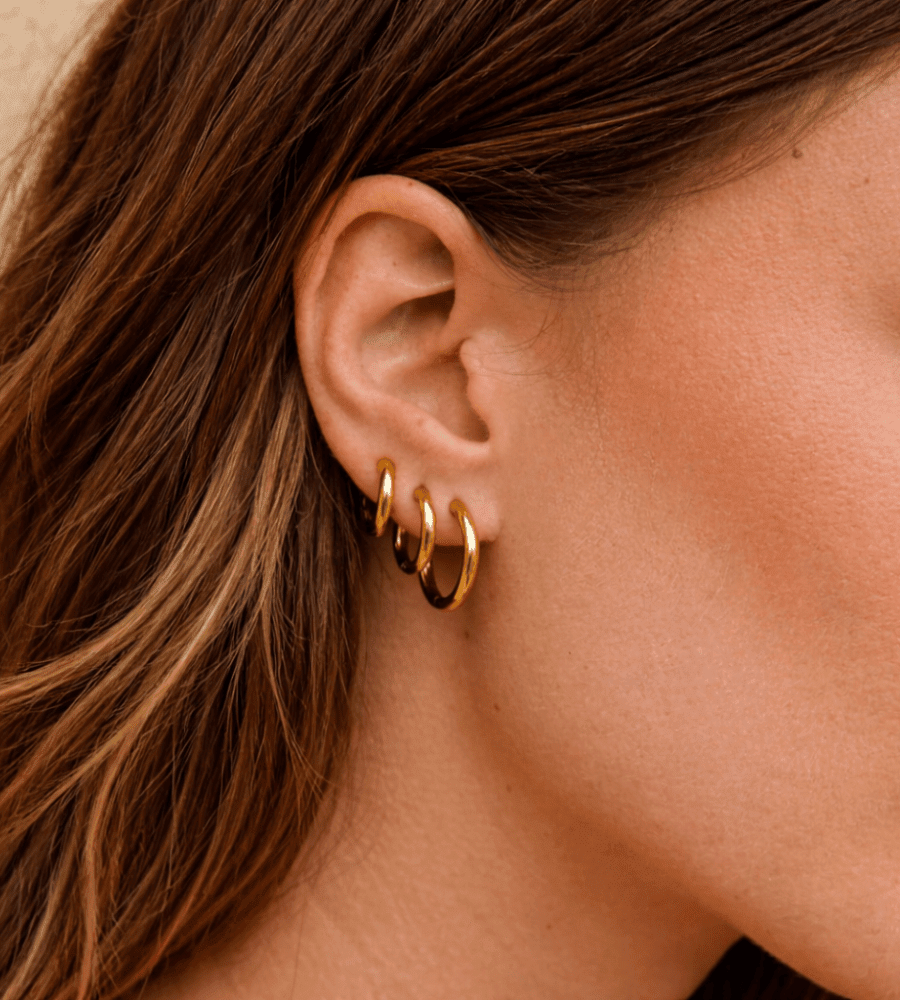 Trio Hoop Sets - Mireva Jewelry